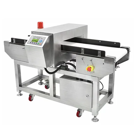 Modularer Bandmetalldetektor mit LCD-Bildschirm, hochpräziser Lebensmittelmetalldetektor