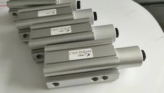 Hochwertiger Drehspannzylinder der Mkb-Serie, pneumatischer Eckzylinder